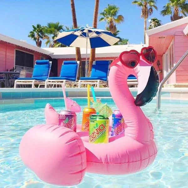 Flamingo Cup Coaster - PVC Drink Holder