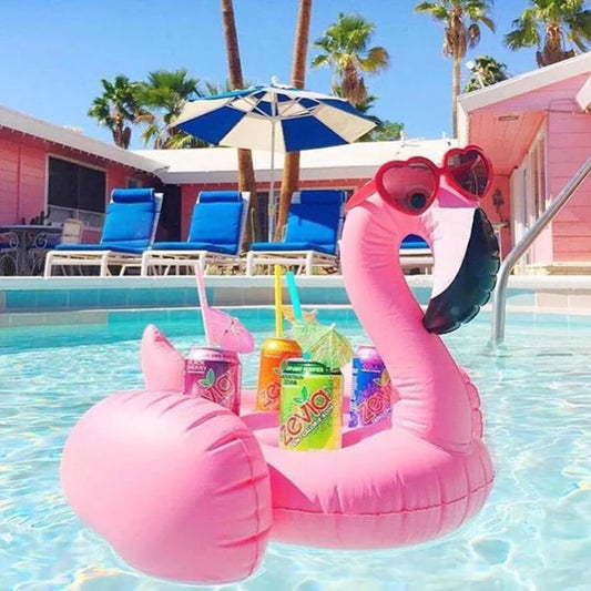 Flamingo Cup Coaster - PVC Drink Holder